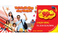 Vietjet Air bán vé 0 đồng 