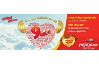 VIETJETAIR TUNG VÉ KHUYẾN MẠI DÀNH CHO MÙA YÊU THƯƠNG !